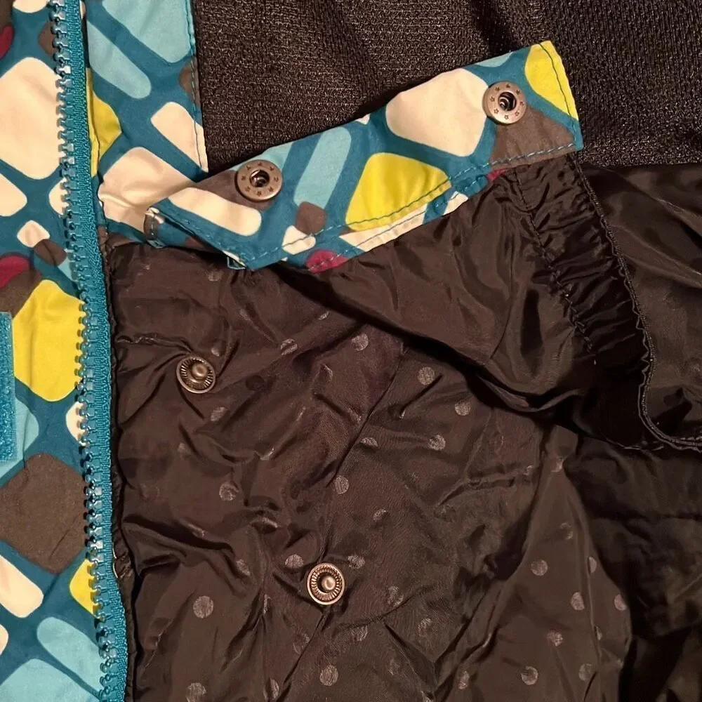 Columbia Girls' Multicolor Bugaboo Hooded Waterproof Winter Ski Jacket